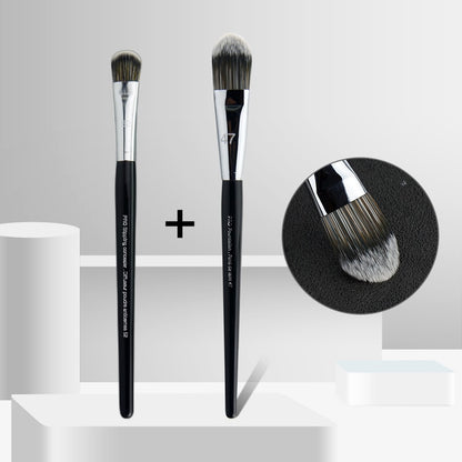 LOYBJ Professional Foundation Brush 47 Broom Head Liquid Foundation Shadow Repairing Brushes Women Face Base Makeup Beauty Tools