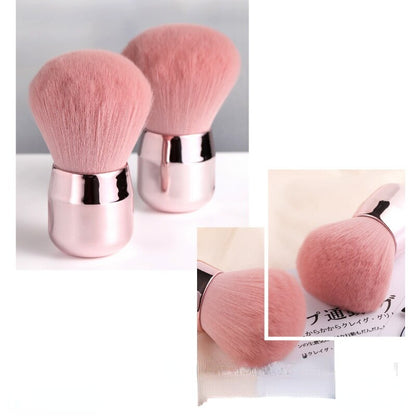 Popular Mushroom Nail Brush Round Small Flower Paint Gel Dust Cleaning Brushes Make Up Brush Nail Art Manicure Tools