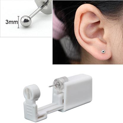 1/2/4Pcs Disposable Sterile Ear Piercing Unit Cartilage Tragus Helix Piercing Gun No Pain Piercer Tool Machine Kit Stud Jewelry