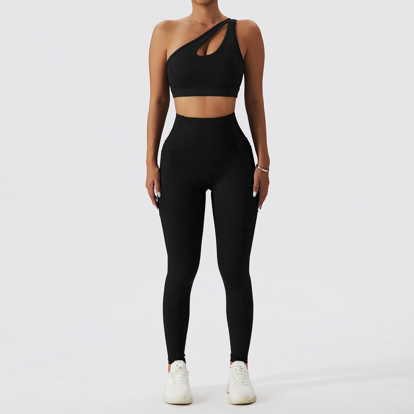 2 Piece Yoga Clothes Women&#39;s Tracksuit Athletic Wear Pilates Fitness Suit Gym Workout Push Up Clothes Sports Bra Leggings Suit
