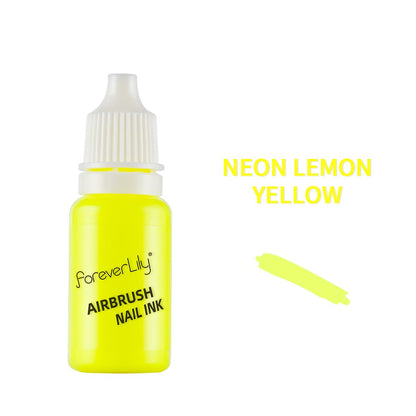 10ML Airbrush Nail Ink Nail Polish Paint Use For Airbrush Spray Gun Making Hollow Pattern Color Painting Stencil Nail Art Tools