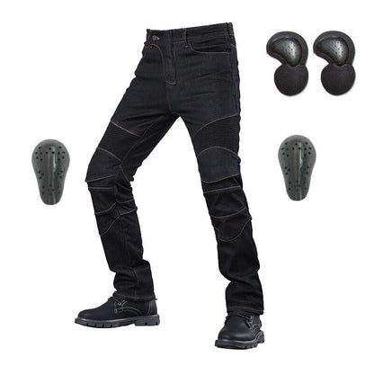 New spring summer autumn motorcycle pants classic outdoor riding motorcycle jeans Drop-resistant pants with protective gear