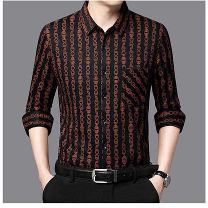 Fashion Men Vintage Long Sleeve Plaid Shirt Spring Autumn New Male Clothes Pocket Lapel Korean Business Loose Cotton Tops 2023