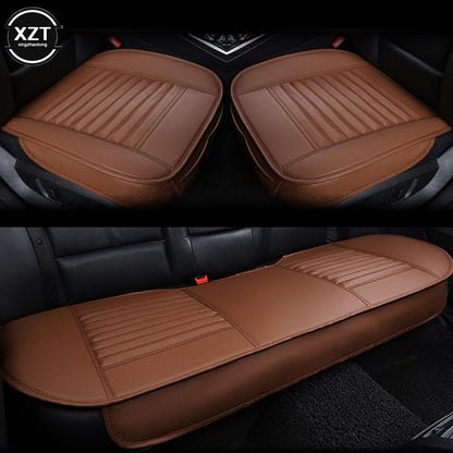 Universal Car Seat Cover Breathable PU Leather Pad Mat For Auto Chair Cushion Car Front Seat Cover Four Seasons Anti Slip Mat