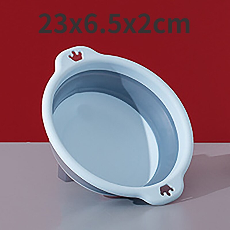 Portable Foldable Laundry Basin Plastic Travel Folding Wash Basin Safe Durable Foldable Wash Basin Bathroom Household Supplies