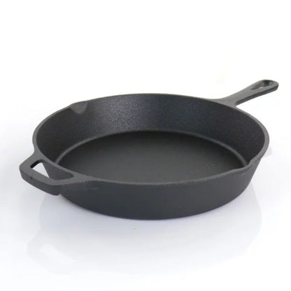 MegaChef Pre-Seasoned Cast Iron 5-Piece Kitchen Cookware Set, Pots and Pans cooking pots set