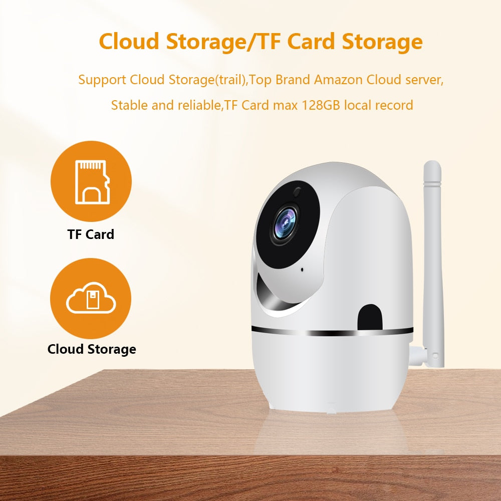 720P Baby Monitor Smart Home Cry Alarm Mini Surveillance Camera with Wifi Security Video Surveillance IP Camera ptz ycc365 tv