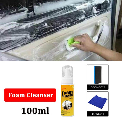 2023 New Plastic Renovator for Car Interior Spare Parts Seat Leather Liquid Wax Polish Plastic Restore Cleaner Spray Accessories