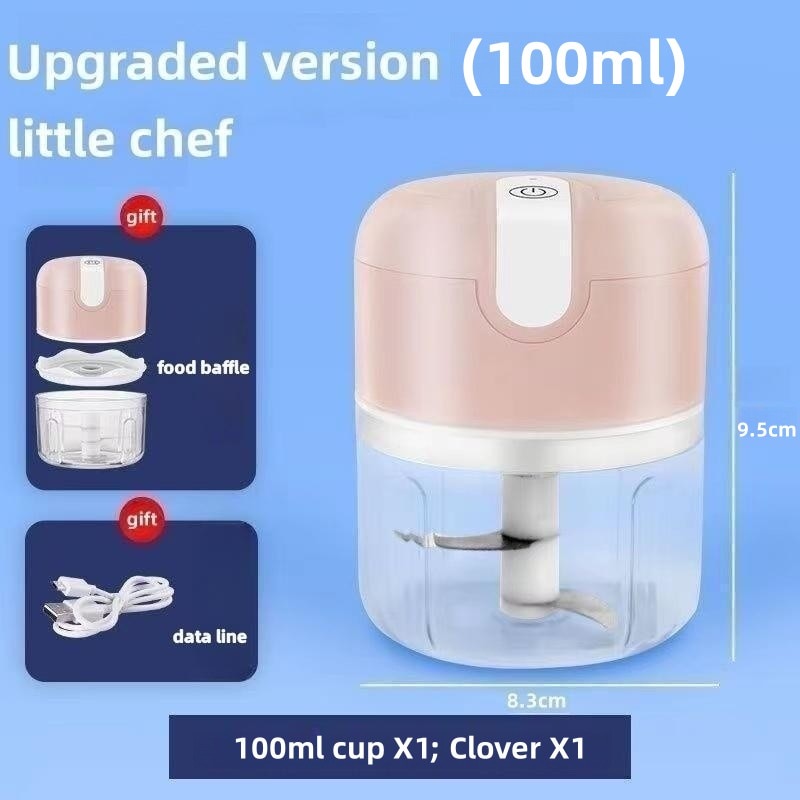 Automatic Food Crusher Mini Chopper Garlic Crusher Meat Grinder Baby Food Supplement Grinder crusher food processor Cooking