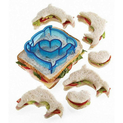 Home Kitchen Sandwich Bread Biscuit Cutting Dies Mold Cute Cartoon Animal DIY Jigsaw Puzzle Children Breakfast Bento Baking Tool