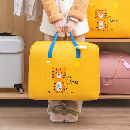 Kindergarten Quilt Storage Bag Cute Home Children Loaded Luggage Moving Packing Bag Portable Clothing Organization Bag