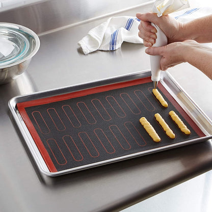 Silicone Macaron Baking Mat for Bake Pans Macaroon Pastry Cookie Making Professional Grade Nonstick