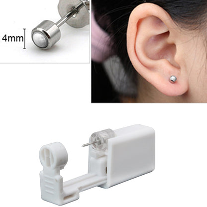 1/2/4Pcs Disposable Sterile Ear Piercing Unit Cartilage Tragus Helix Piercing Gun No Pain Piercer Tool Machine Kit Stud Jewelry