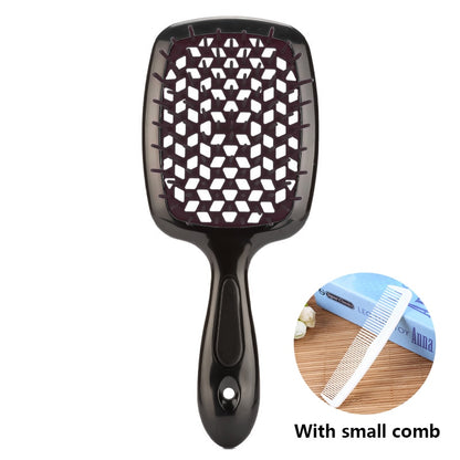 1pcs Wide Teeth Air Cushion Comb Pro Salon Hair Care Styling Tool Anti Tangle Anti-static Hairbrush Head Comb Hairdressing Tools