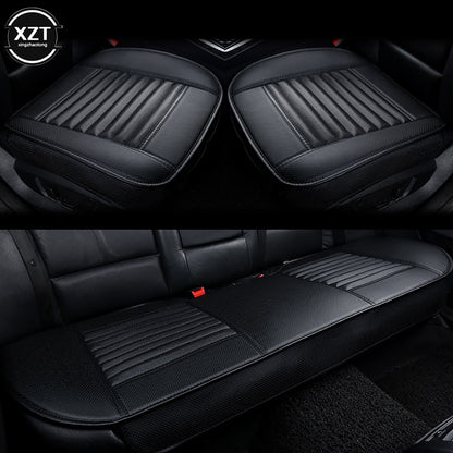 Universal Car Seat Cover Breathable PU Leather Pad Mat For Auto Chair Cushion Car Front Seat Cover Four Seasons Anti Slip Mat
