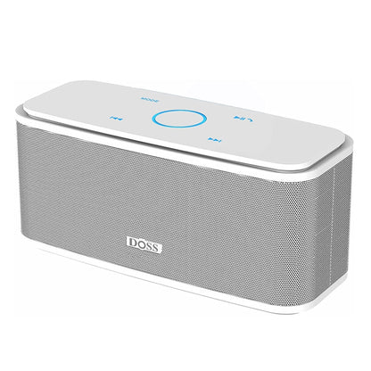 DOSS SoundBox Touch Control Bluetooth Speaker Portable Wireless Loud Speakers Stereo Bass Sound Box Built-in Mic for Computer PC