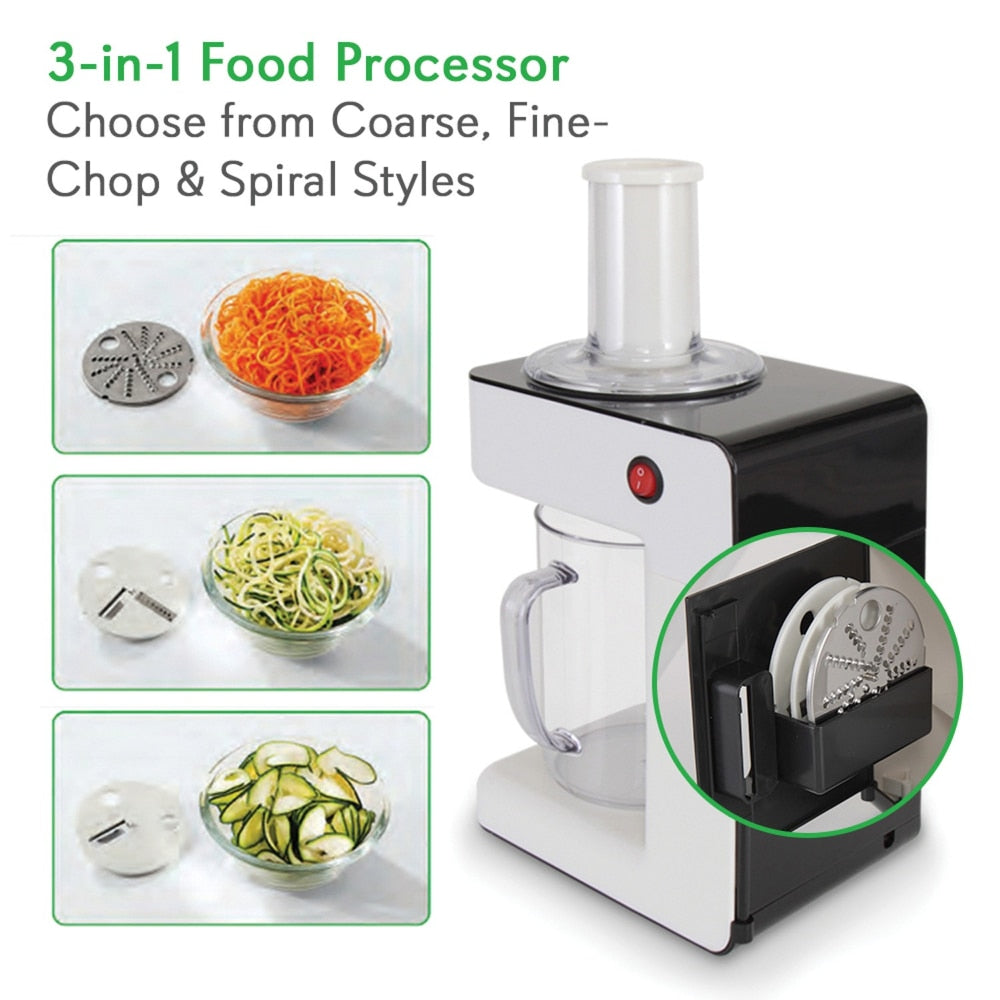 Nutrichef Nutrichef Pkespr26 Food Spiralizer Electric Noodle &amp; Pasta Makers  Noodle Making Machine Kitchen Appliances