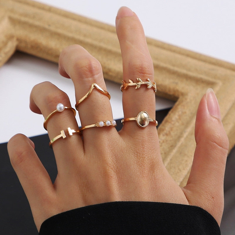 Hip Hop Cross Ring On Finger Chains Adjustable Jewelry Rings for Men Women Gothic anillos Aesthetic Rings 2023 Trend Accessories