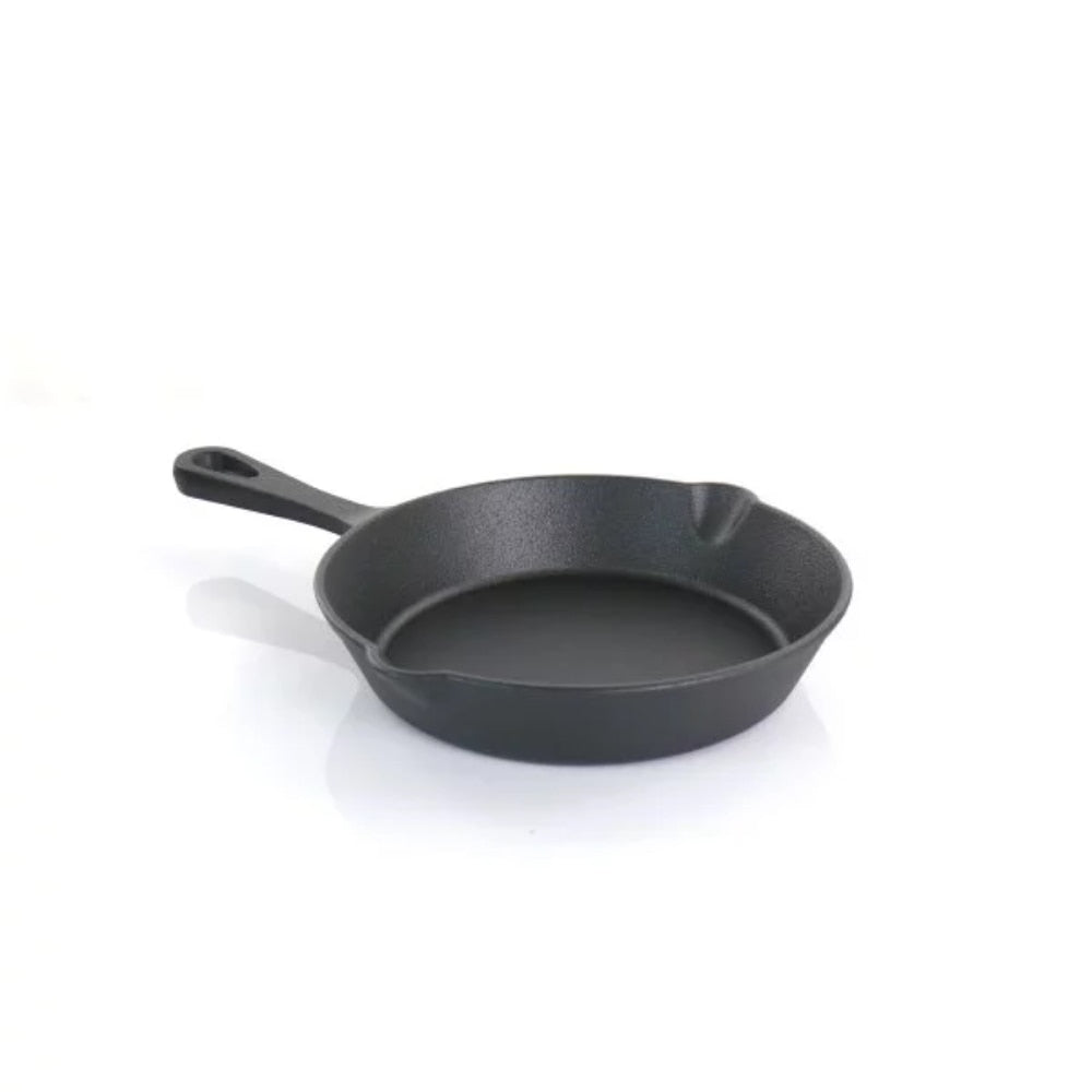 MegaChef Pre-Seasoned Cast Iron 5-Piece Kitchen Cookware Set, Pots and Pans cooking pots set