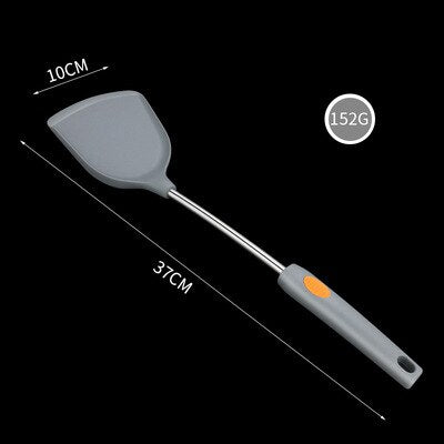 Special silicone kitchen utensils for non stick pans, heat-resistant frying vegetables, frying shovels, soup spoons, leaking