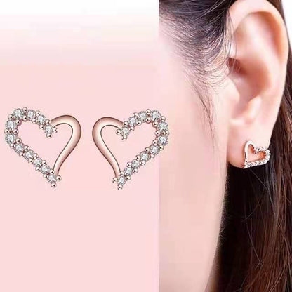 Disney Mickey Mouse Earring 925 Silver Heart Earring Pumpkin Coach Stud Earrings Silver Women Star Butterfly Earrings Jewelry