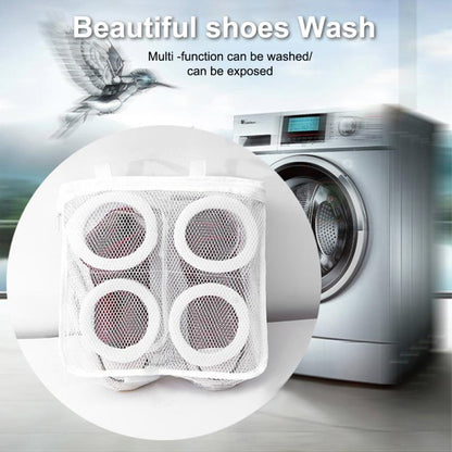 Mesh Laundry Bags Hanging Dry Sneaker Shoes Protect Wash Machine Home Storage Organizer Accessories Supplies Gear Stuff Product