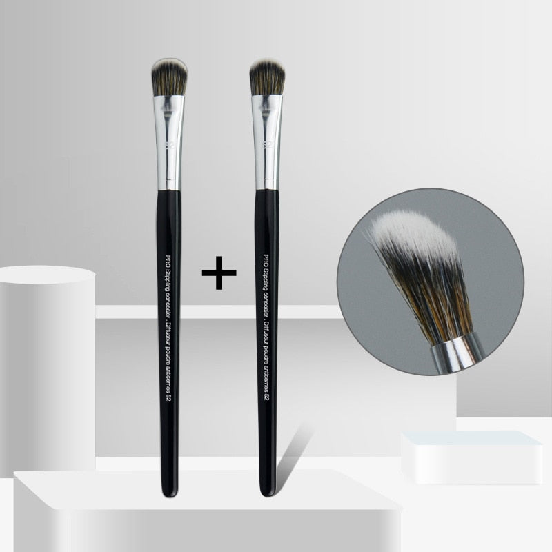 LOYBJ Professional Foundation Brush 47 Broom Head Liquid Foundation Shadow Repairing Brushes Women Face Base Makeup Beauty Tools
