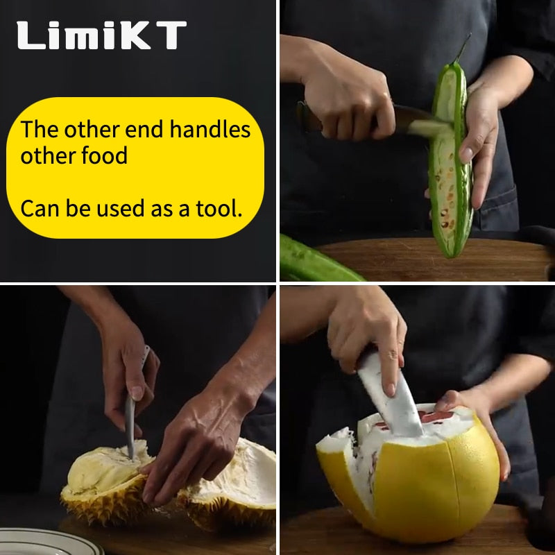 LimiKT 304 Stainless Steel Multifunctional Peeling Knife Vegetable And Fruit Peeler