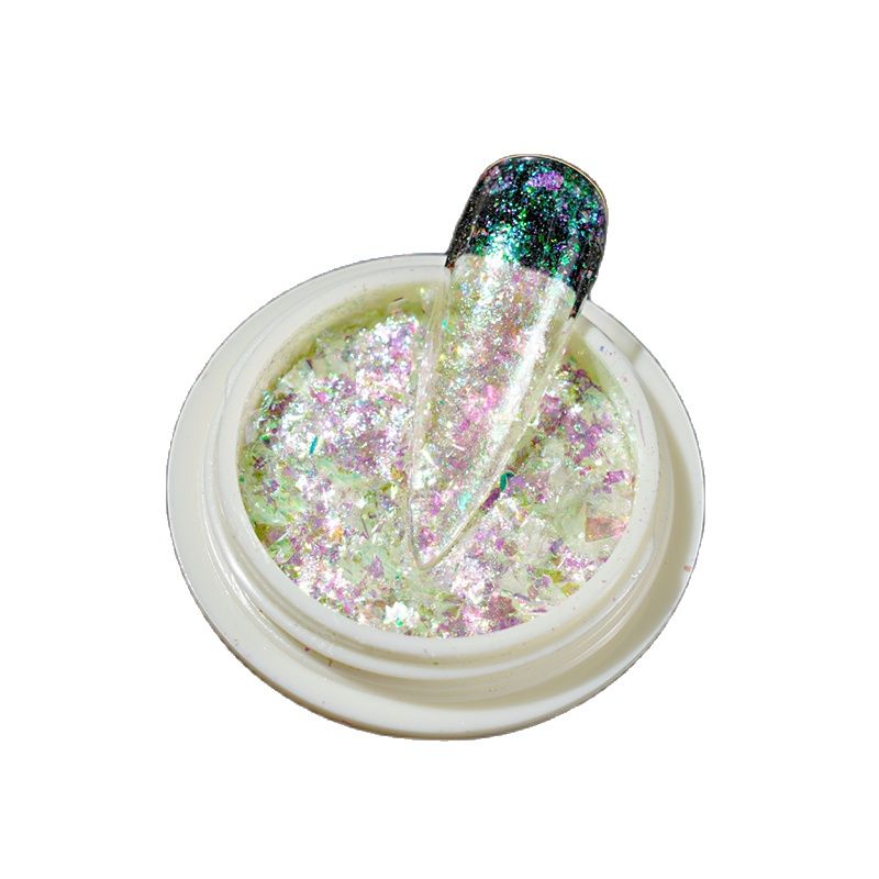 1pc 19Colors Nail Glitter Mirror Powder Chrome Dust Pigment 0.5g Paint Dip Metallic Shiny With Magic Effect Dust