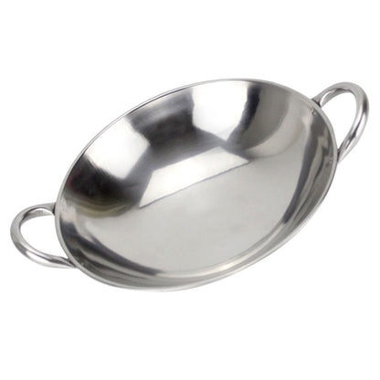 Stainless Steel Stockpot Camping Stew Pan Griddle Metal Pans For Cooking Kitchenware Cookware