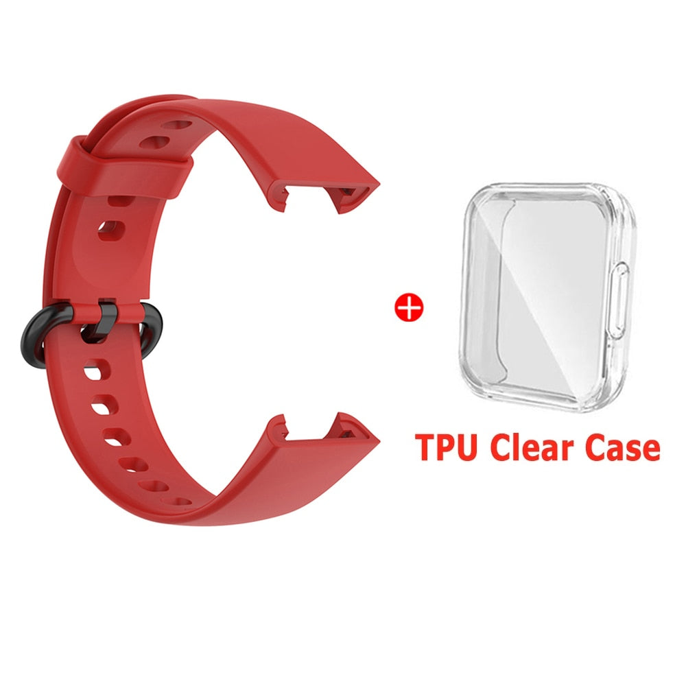 Watch Strap For Xiaomi Mi Watch Lite Strap Replacement Silicone Strap For Redmi Watch 2 Lite Strap Bracelet