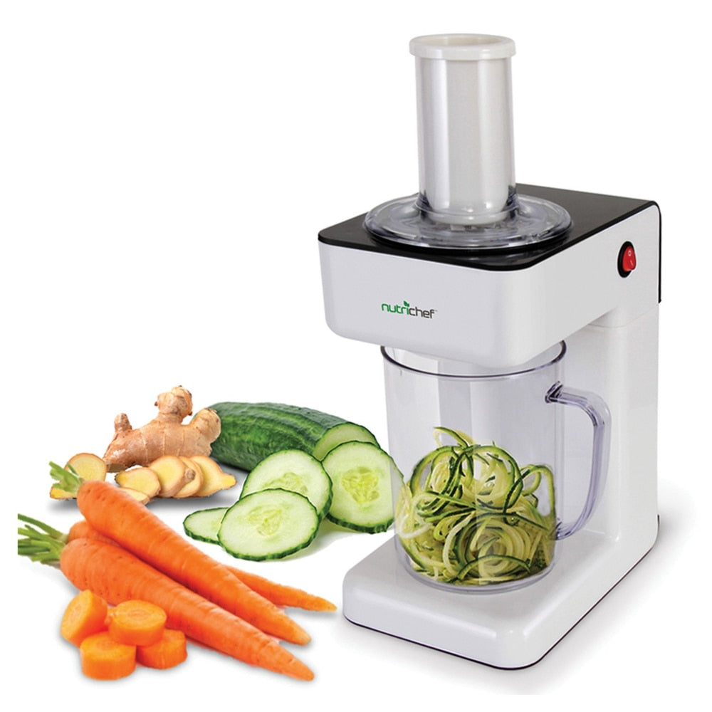 Nutrichef Nutrichef Pkespr26 Food Spiralizer Electric Noodle &amp; Pasta Makers  Noodle Making Machine Kitchen Appliances