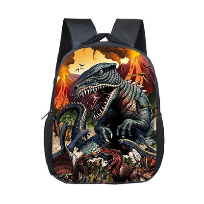 12 Inch Animals Dinosaur Backpacks Dinos Children School Bags Baby Toddler Bag Boys Backpack for Kids Kindergarten Bags Gift