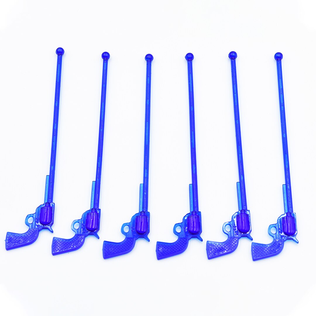 6PCS 18.5CM Stirring Plastic Stirrers Kitchen Bar Tool Juice Party Cocktail Drink Mixer Swizzle Stick Wine Agitators