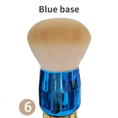 Popular Mushroom Nail Brush Round Small Flower Paint Gel Dust Cleaning Brushes Make Up Brush Nail Art Manicure Tools