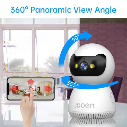 Jooan 5MP 3MP IP Camera 5G WiFi Home Security Camera 2-Way Audio CCTV Surveillance Camera Color Night Vision Smart Baby Monitor