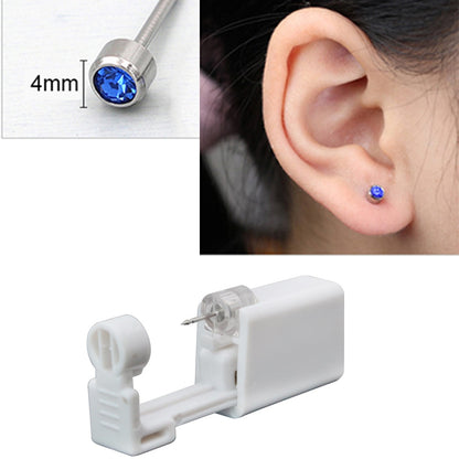 1/2/4Pcs Disposable Sterile Ear Piercing Unit Cartilage Tragus Helix Piercing Gun No Pain Piercer Tool Machine Kit Stud Jewelry