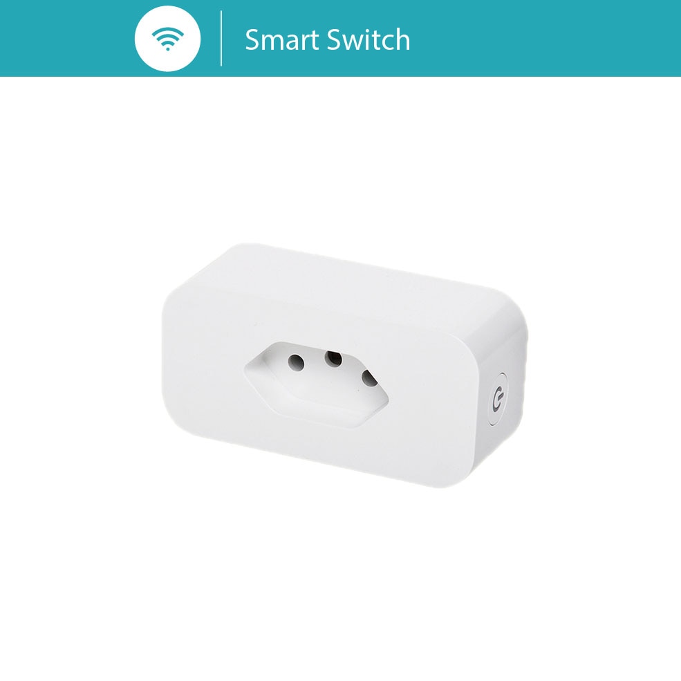 Tuya Wifi Smart Brazil Switch Plug Zigbee Smart Brazil Socket Smart Life Brazil Outlet With Power Monitor For Alexa Google Home