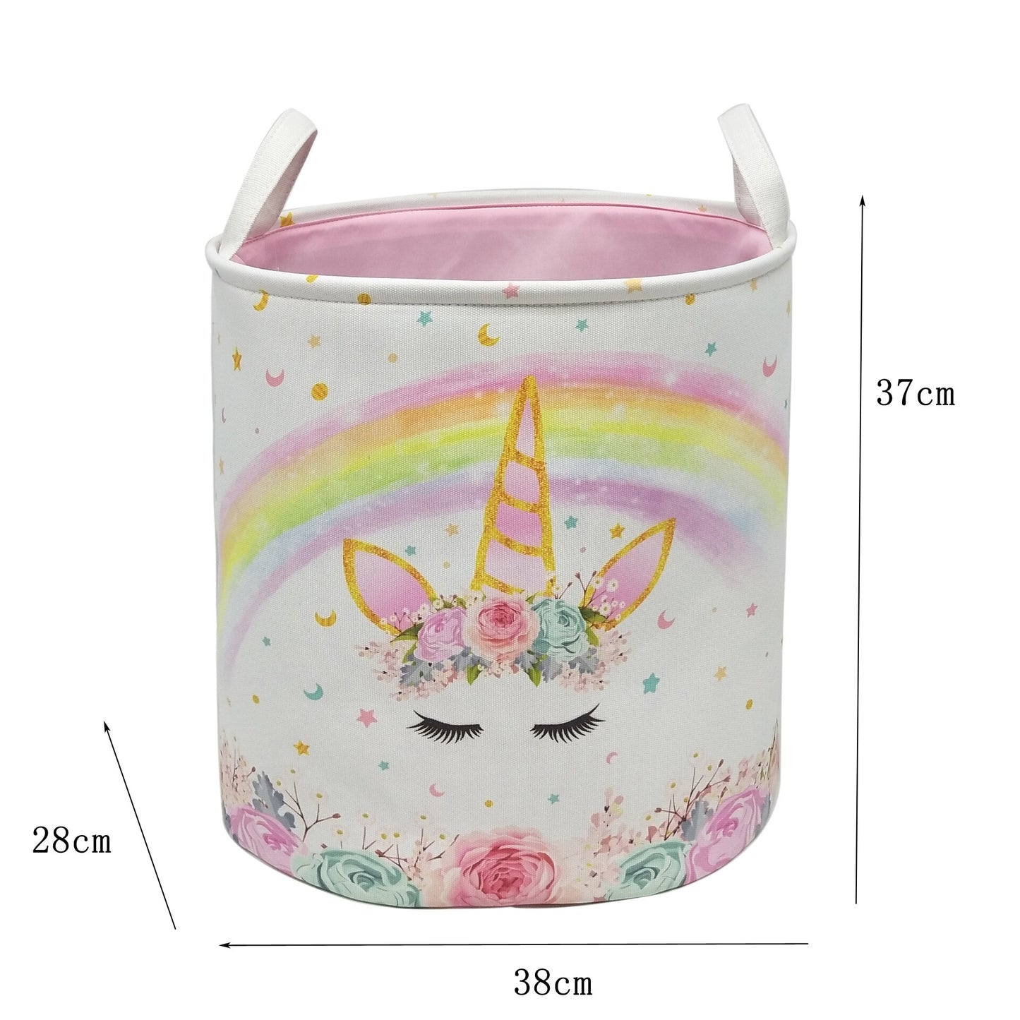 Clothing Laundry Baskets For Home Bathroom Cat Print Save Space Household Supplies Toy Storage Box Laundry Bucket