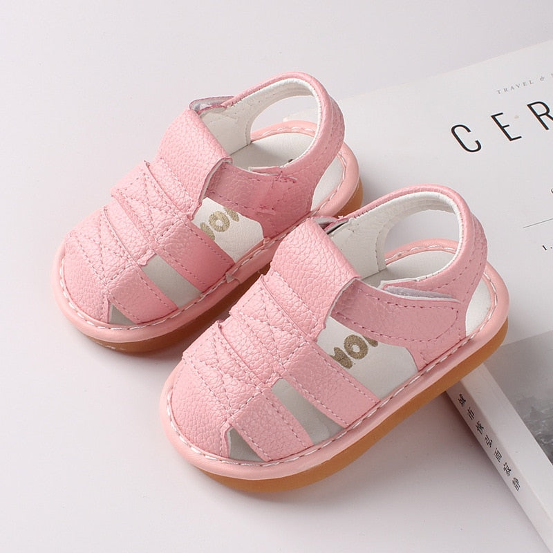 Fashion Summer Baby Girls Boys Sandals Newborn Infant Shoes Casual Soft Bottom Non-Slip Breathable Shoes Pre Walker