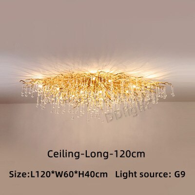 American Luxury Crystal Ceiling Chandelier Modern Lustre Living Dining Bedroom Hanging Lamp Hotel Hall Home Decor Pendant Lights