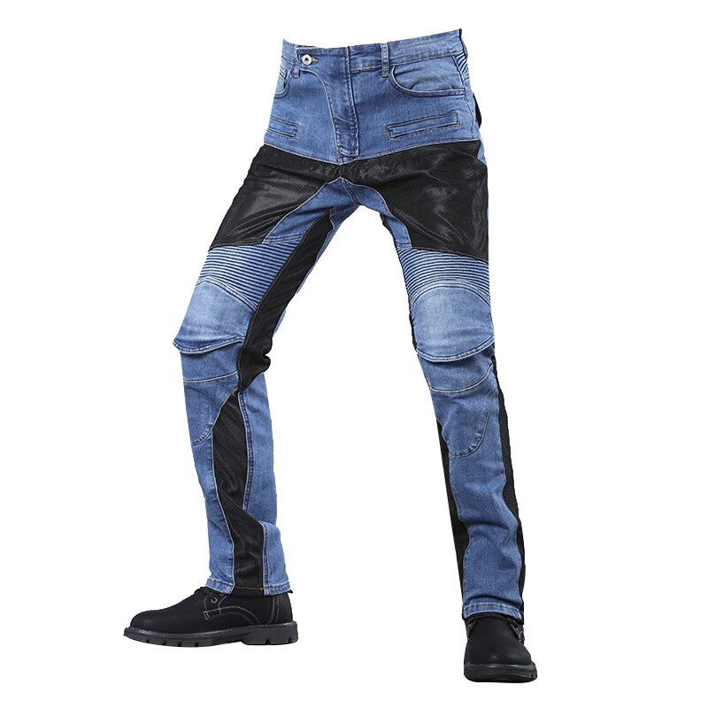 New spring summer autumn motorcycle pants classic outdoor riding motorcycle jeans Drop-resistant pants with protective gear