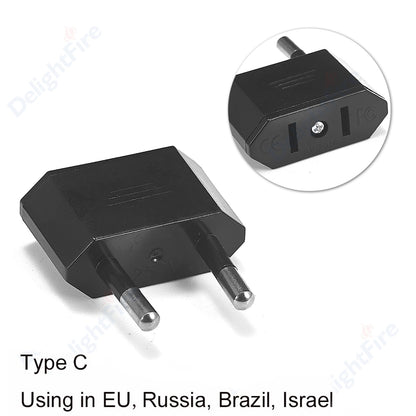 US Travel Electrical Socket EU To US Power Adapter American European Australia US AU EU Euro AC Plug Converter Outlet Socket