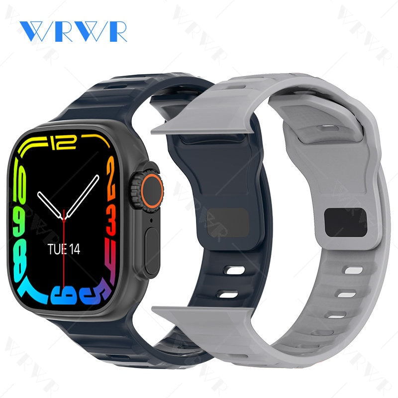 2023 Smart Watch Ultra Series 8 NFC Smartwatch Men Women Bluetooth Calls Wireless Charging Fitness Bracelet 2 Inch HD Screen