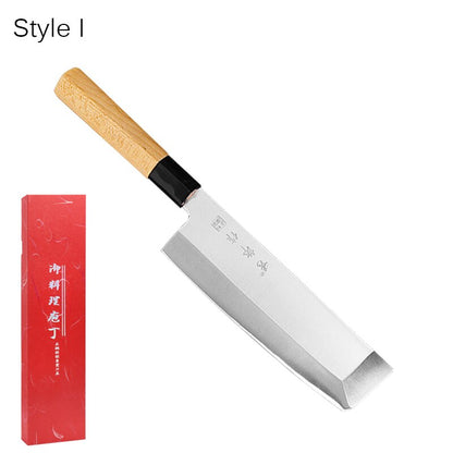 Japanese Kitchen Knife Sushi Sashimi Knife Chef High Carbon Stainless Steel Salmon Knife Slicing Knife Cooking Tool