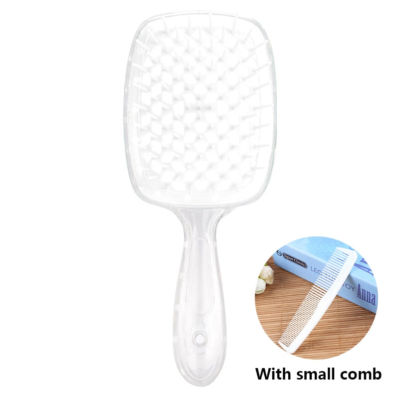1pcs Wide Teeth Air Cushion Comb Pro Salon Hair Care Styling Tool Anti Tangle Anti-static Hairbrush Head Comb Hairdressing Tools