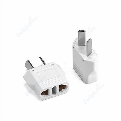 EU European Socket US AU KR Plug Adapter Japan China US To EU Travel Power Adapter Electric Converter Charger Socket AC Outlet