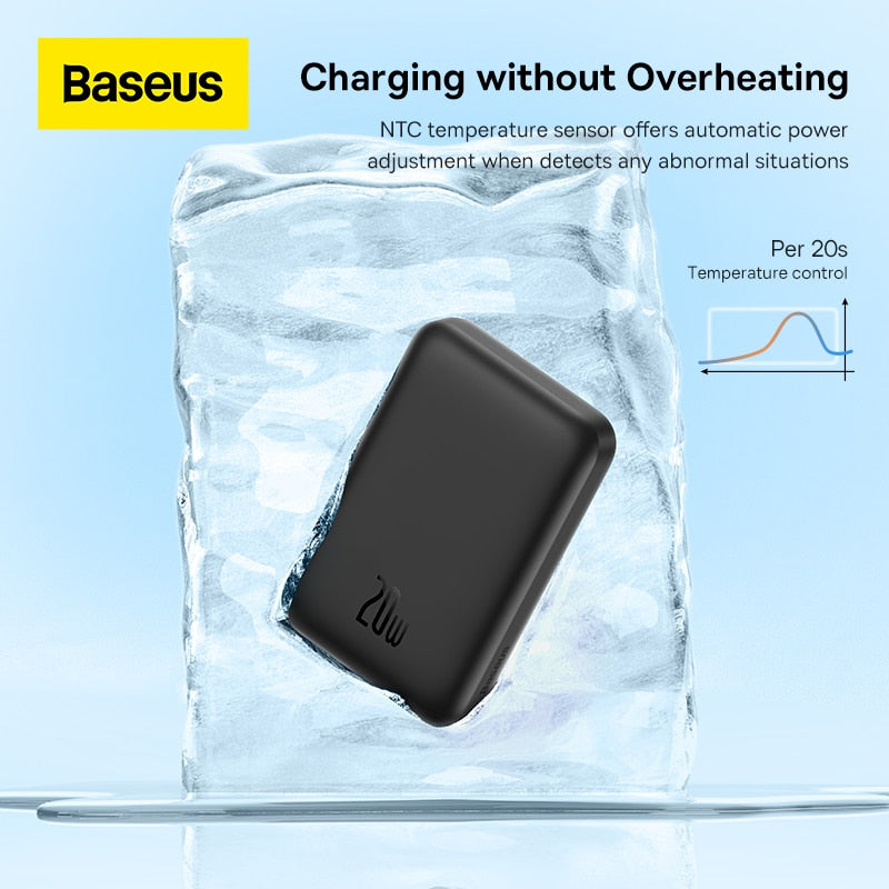 Baseus magsafe Power Bank 6000mAh 20W Wireless Phone Charger External Battery Fast Charging For iPhone 14 13 12 Series Poverbank