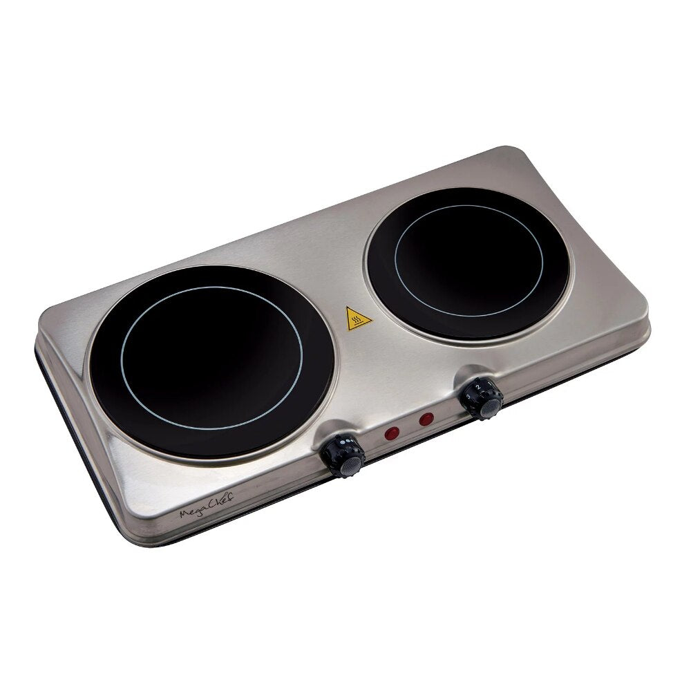 Portable Dual Vitro-Ceramic Infrared Cooktop Electric Cooker Electric Burner