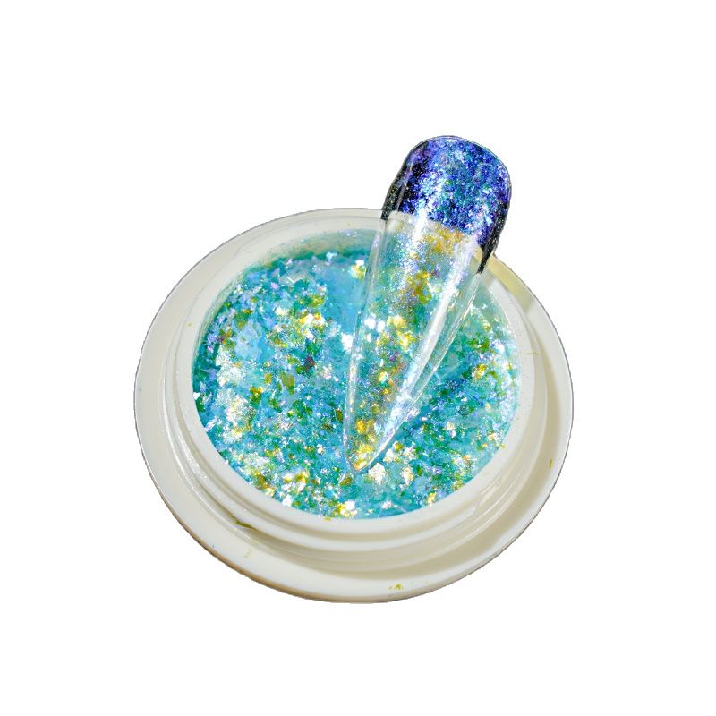 1pc 19Colors Nail Glitter Mirror Powder Chrome Dust Pigment 0.5g Paint Dip Metallic Shiny With Magic Effect Dust